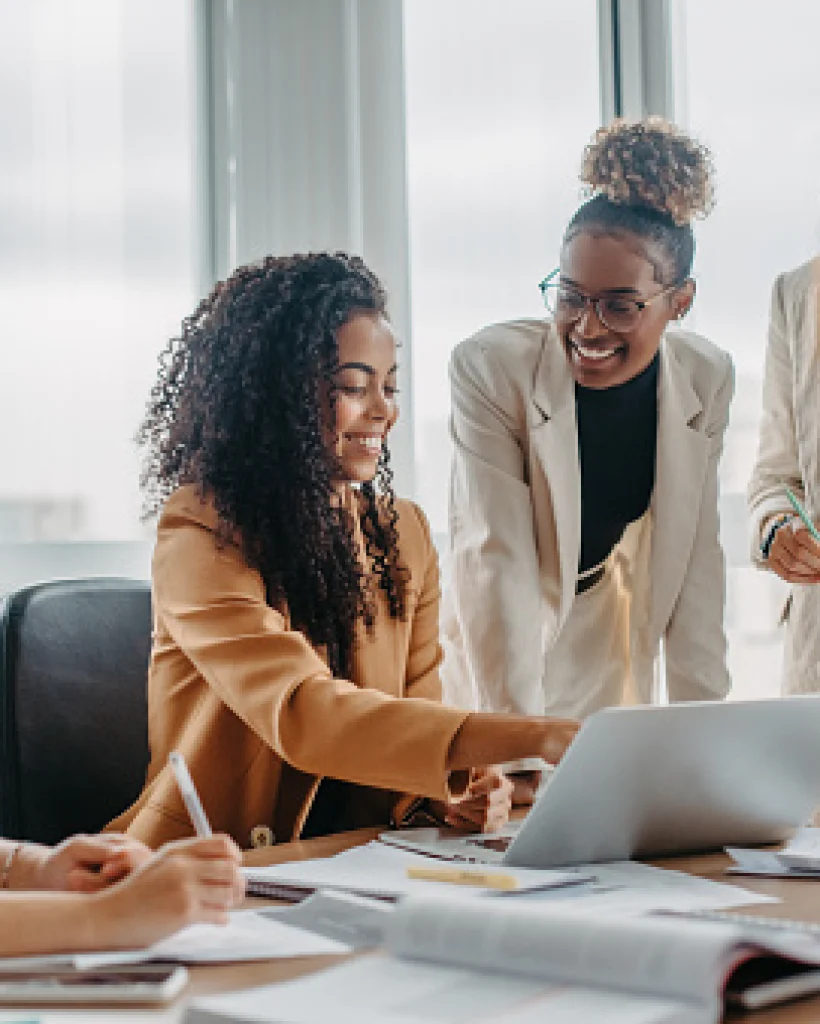 women-engaged-in-solving-problems